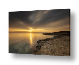 ימים ואגמים בישראל ים המלח | זריחה