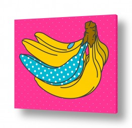 פירות בננה | בננות ונקודות