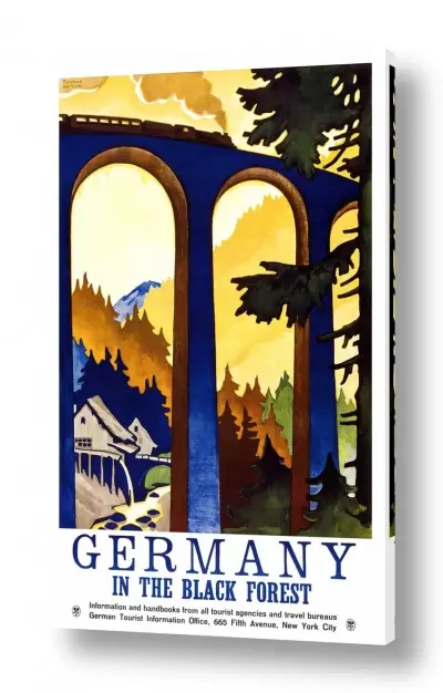 תמונות לסלון תמונות וינטג' לסלון | Germany In the black forest