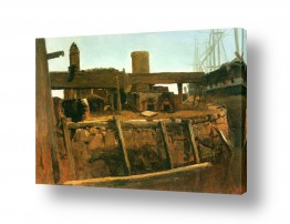 צבעים פופולארים צבע חום | Albert Bierstadt 005	