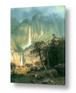 מים מפלים | Albert Bierstadt 011