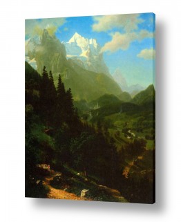 תמונות לפי נושאים אלברט | Albert Bierstadt 025