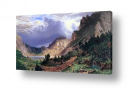 אמנים מפורסמים אלברט בירסטדט | Albert Bierstadt 040