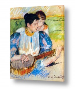 אנשים ודמויות פורטרטים אימפרסיונסטים | Cassatt Mary 035