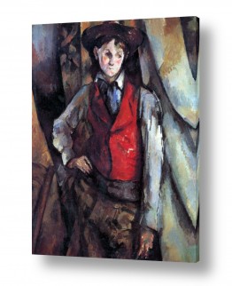 אנשים ודמויות פורטרטים אימפרסיונסטים | Paul Cezanne 008