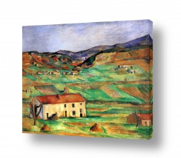 אמנים מפורסמים פול סזאן | Paul Cezanne 001