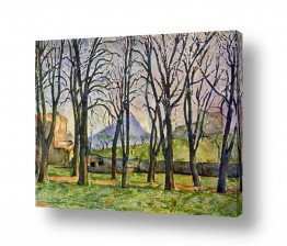 נושאים ציורי נוף על קנבס | Paul Cezanne 004