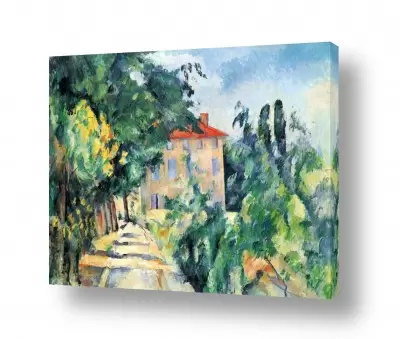 חדרים מסדרון פרוזדור | Paul Cezanne 012