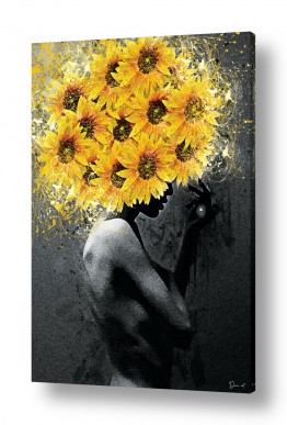 פרחים פרחים בצבעים | SUNFLOWER