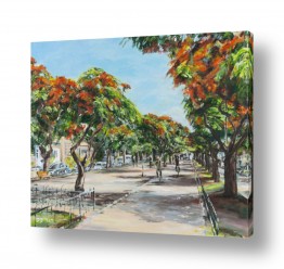 ערים בישראל תל אביב | שדרות רוטשילד בתל אביב