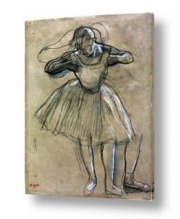 סגנונות איורים ורישומים | Edgar Degas 019