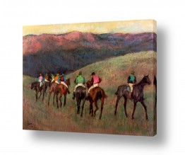 מדבקות קיר מדבקות קיר סוסים | Edgar Degas 056