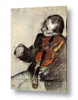 סגנונות איורים ורישומים | Edgar Degas 081