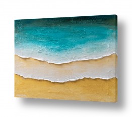 ציורים דיאנה שדה | קצב הגלים