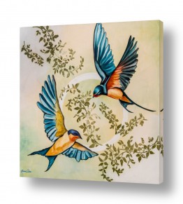 ציורים דיאנה שדה | מעוף של הרמוניה