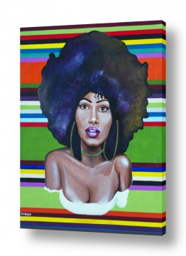 אנשים ודמויות עירום ותשוקה | אפרו בפסים