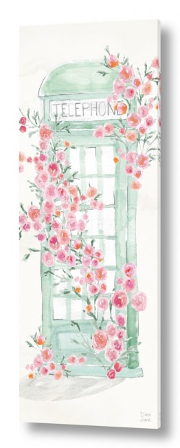 ציורים Dina June | פרחים מצלצלים