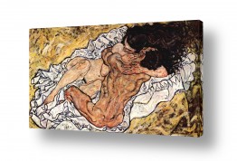 אגון שילה אגון שילה - Egon Schiele - אישה | החיבוק The embrace