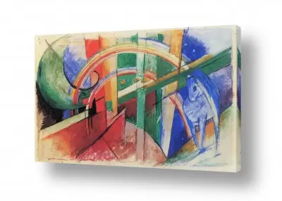 אמנים מפורסמים פרנץ מארק | Franz Mark 004