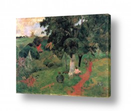 תמונות לפי נושאים גן | Paul Gauguin 021