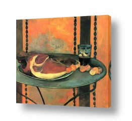 טבע דומם סלסלת פירות | Paul Gauguin 039