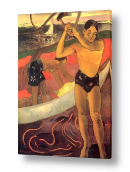 אנשים ודמויות עירום ותשוקה | Paul Gauguin 048