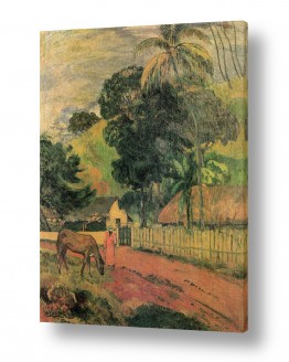 תמונות לפי נושאים גן | Paul Gauguin 074