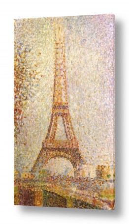 אמנים מפורסמים זורז סרה |  The Eiffel Tower