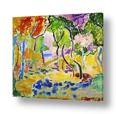 תמונות לסלון תמונות קנבס לסלון | Landscape near Collioure