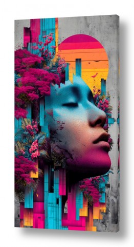 אמנות דיגיטלית גיאומטרי | שולי ההיעלמות