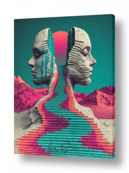 נוף עירוני אורבני מדרגות | שביל הראשים