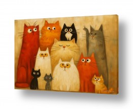 תמונות של בינה מלאכותית תמונות בעלי חיים עם בינה מלאכותית | הרמוניה חתולית