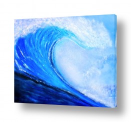 מדבקות קיר מדבקות קיר לחדר שינה | נשימת האוקיינוס