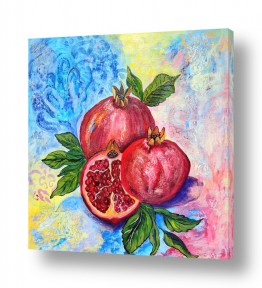 צבעים פופולארים צבע אדום | סוד גרעיני הרימון