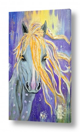 חדרים תמונות לחדרי ילדים | סוס זהב