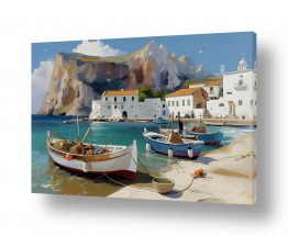 אירופה יוון | בוקר של דייגים באיוס