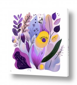 עונות השנה אביב | פריחה בסגול