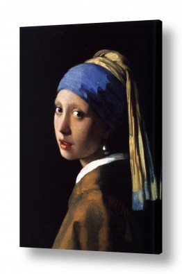 אמנים מפורסמים יאן ורמיר | Girl with a Pearl Earring