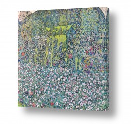 צבעים שילובים של צבע כחול | Gustav Klimt 020