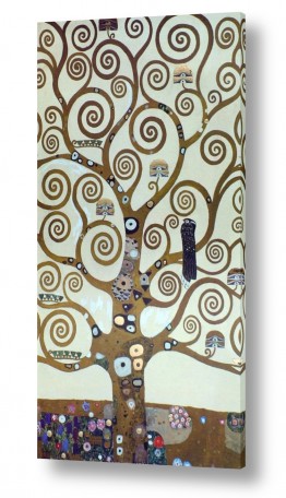 אמנים מפורסמים גוסטב קלימט | עץ החיים Tree of life