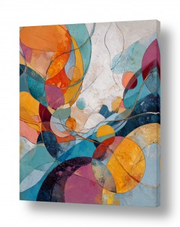 ציורים ליאת אור סמל | ריקוד של עולמות מקבילים