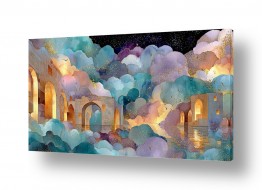 תמונות מעוצבות לחדר שינה תמונות נוף לחדר שינה | נשימת שמיים