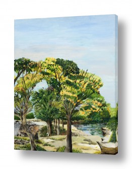 שילובים של צבע כחול כחול וירוק | העמק הירוק