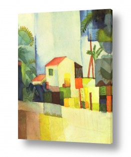 אמנים מפורסמים אוגוסט מקה | August Macke 014