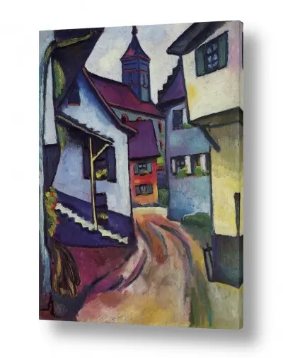 אומנות יפה אומנות קלאסית | August Macke 023