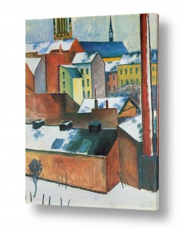נושאים אמנים מפורסמים | August Macke 024