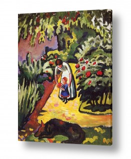 אמנים מפורסמים אוגוסט מקה | August Macke 025