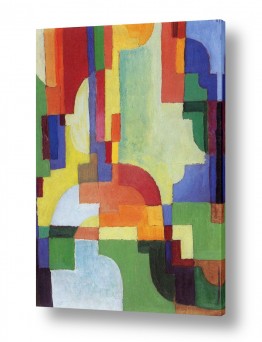 אומנות יפה אומנות קלאסית | August Macke 030