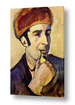 צבעים פופולארים צבע זהב | August Macke 045