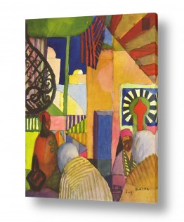 אומנות יפה אומנות קלאסית | August Macke 049